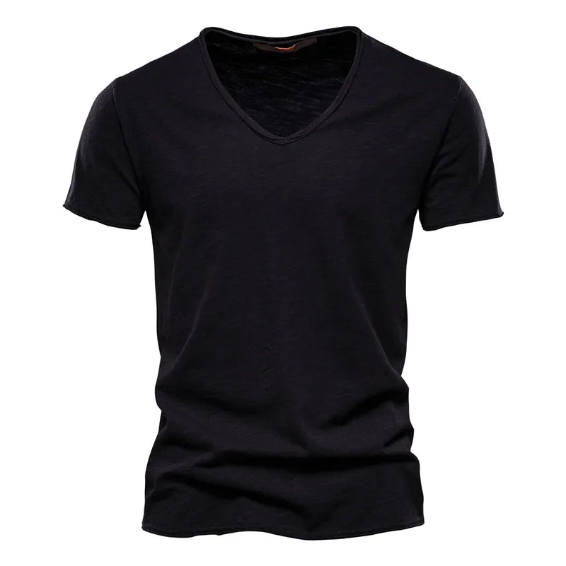Beeckhoven™ | Katoenen Zomershirt Met Ronde Hals