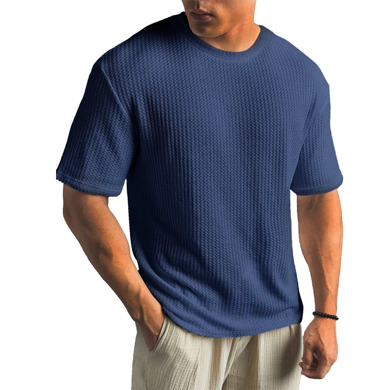 Beeckhoven™ | Wafelgebreid T-Shirt