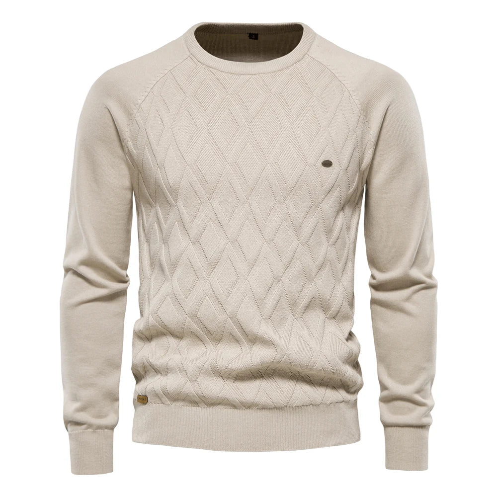 Beeckhoven™ | Heren Trui Met Ruitdesign