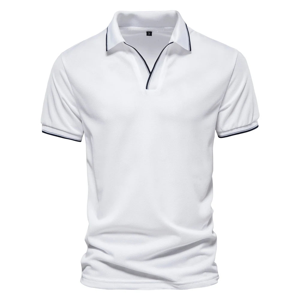 Beeckhoven™ | Heren Polo Met V-hals