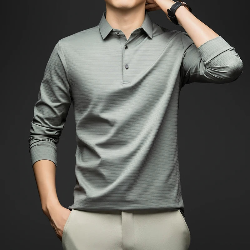 Beeckhoven™ | Casual Winter Poloshirt Met Knopen