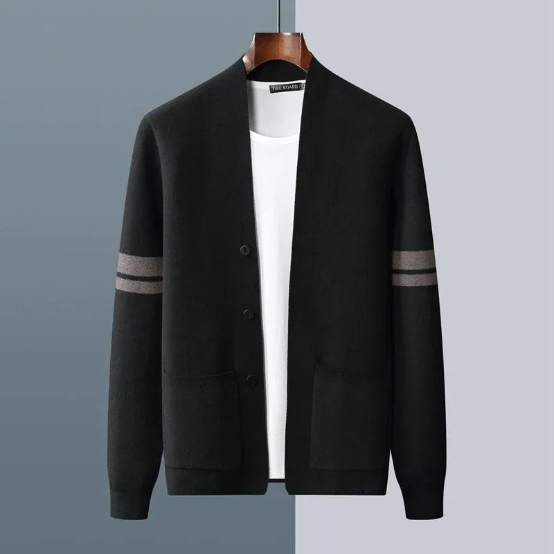 Beeckhoven™ | Premium Gebreide Blazer Met Streepdesign