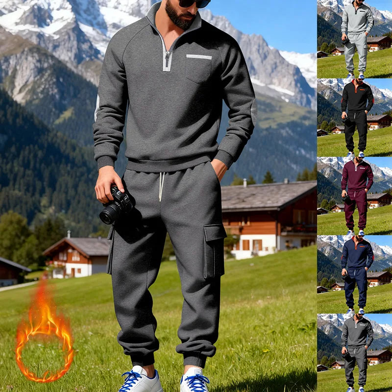 Beeckhoven™ | Fleece Sweatshirt + Joggerbroek Winterset