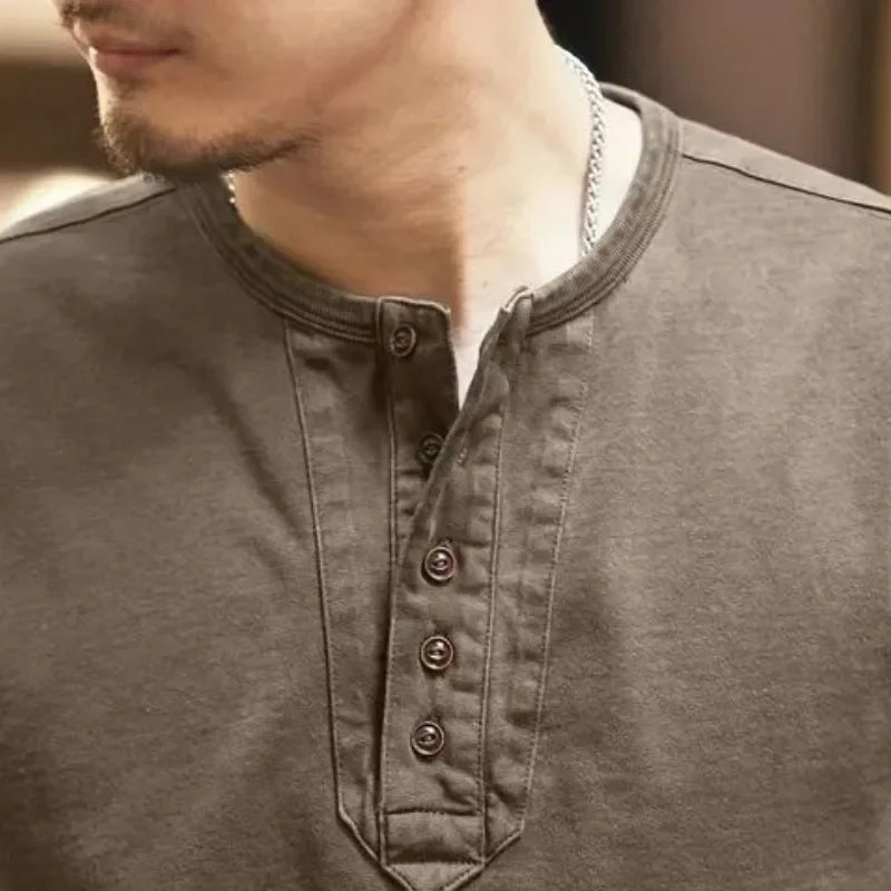 Beeckhoven™ | Retro Shirt Met Lange Mouwen