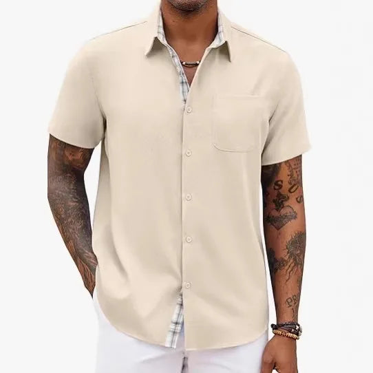 Beeckhoven™ | Zomeroverhemd met Klassieke Details