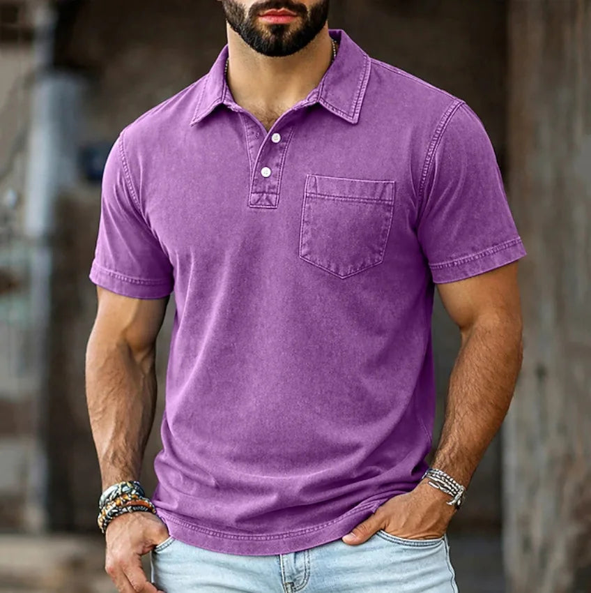Beeckhoven™ | Vintage Heren Shirt Met Kraag