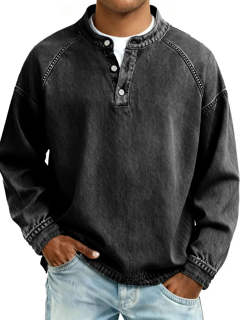 Beeckhoven™ | Vintage Heren Shirt Met Knopen