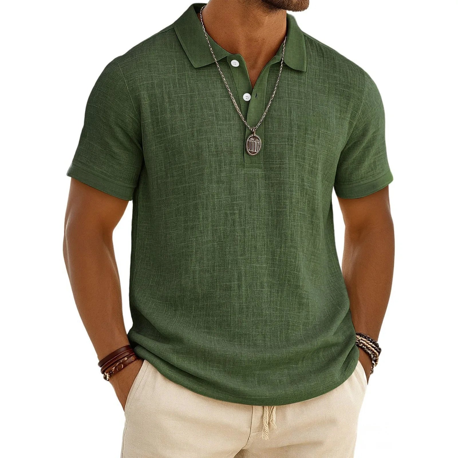 Beeckhoven™ | Casual Mannen Zomer Poloshirt