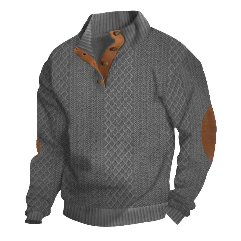 Beeckhoven™ | Casual Herentrui met Klassieke Details