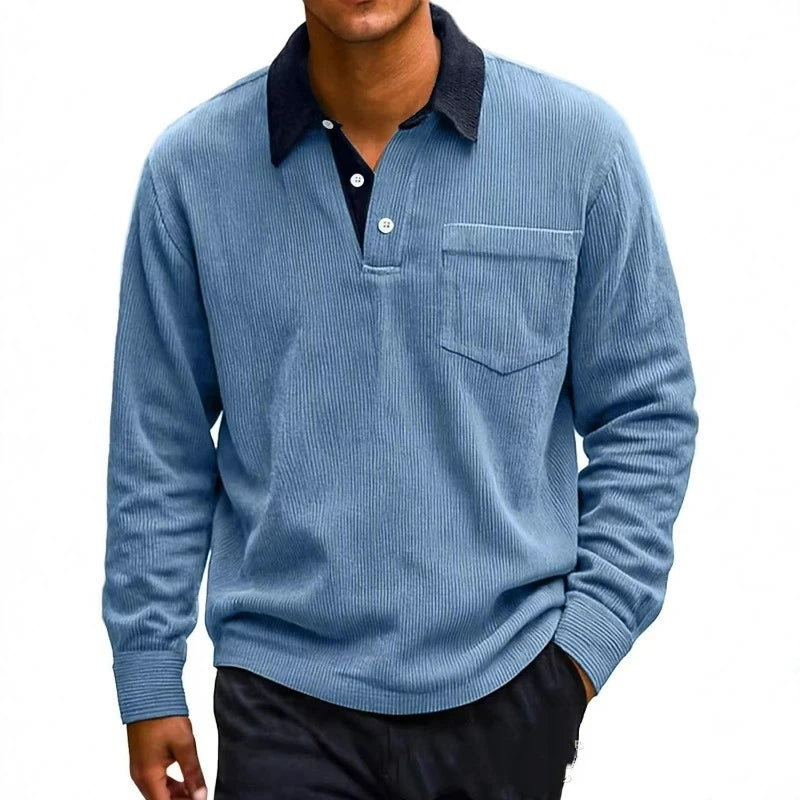 Beeckhoven™ | Stijlvolle Corduroy Polosweater