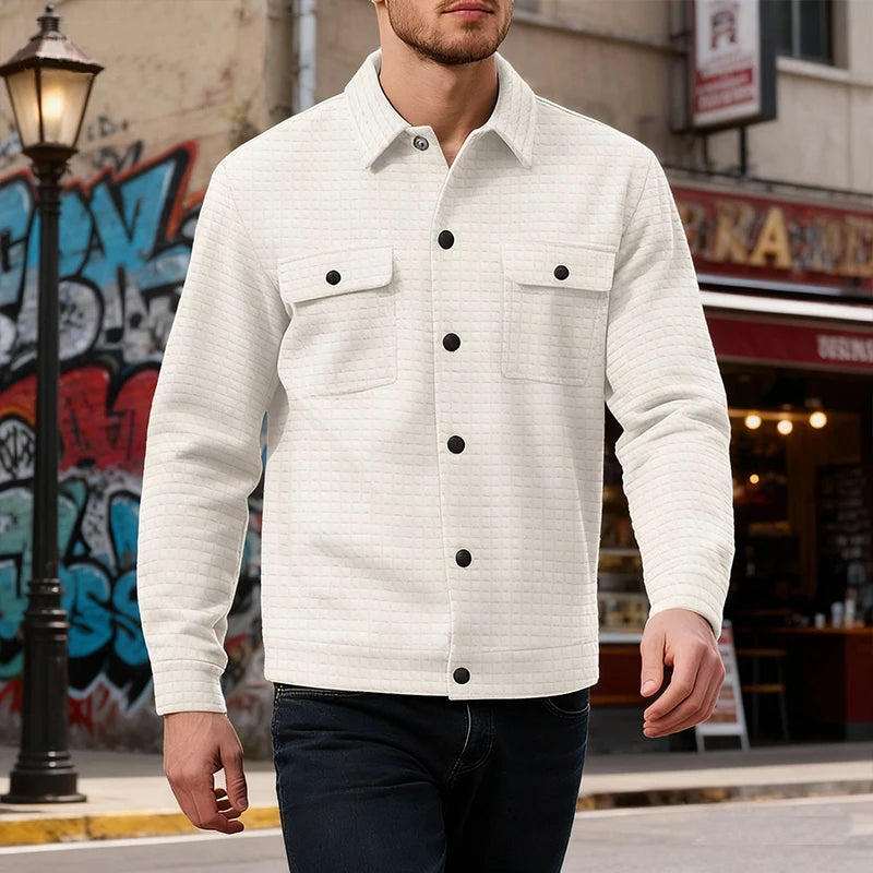 Beeckhoven™ | Casual Geruite Heren Jas