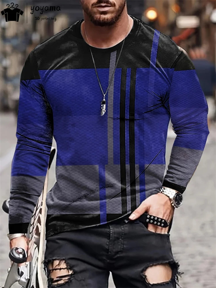 Beeckhoven™ | Gestreept Poloshirt Met Lange Mouwen