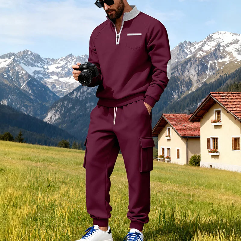 Beeckhoven™ | Fleece Sweatshirt + Joggerbroek Winterset