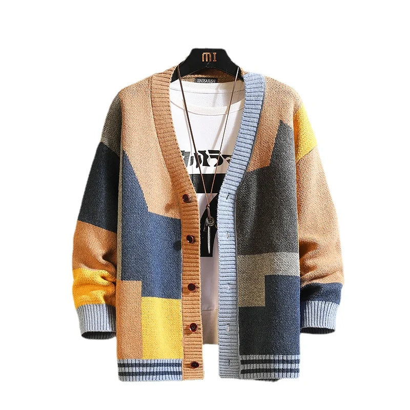 Beeckhoven™ | Kleurrijke Retro Cardigan
