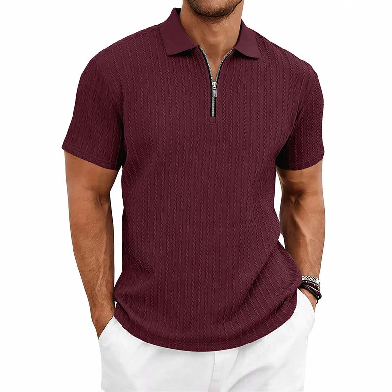 Beeckhoven™ | Moderne Zomer Polo Met Rits