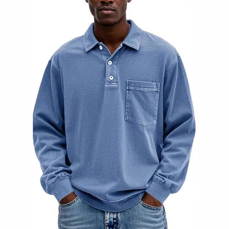 Beeckhoven™ | Casual Poloshirt Met Lange Mouwen