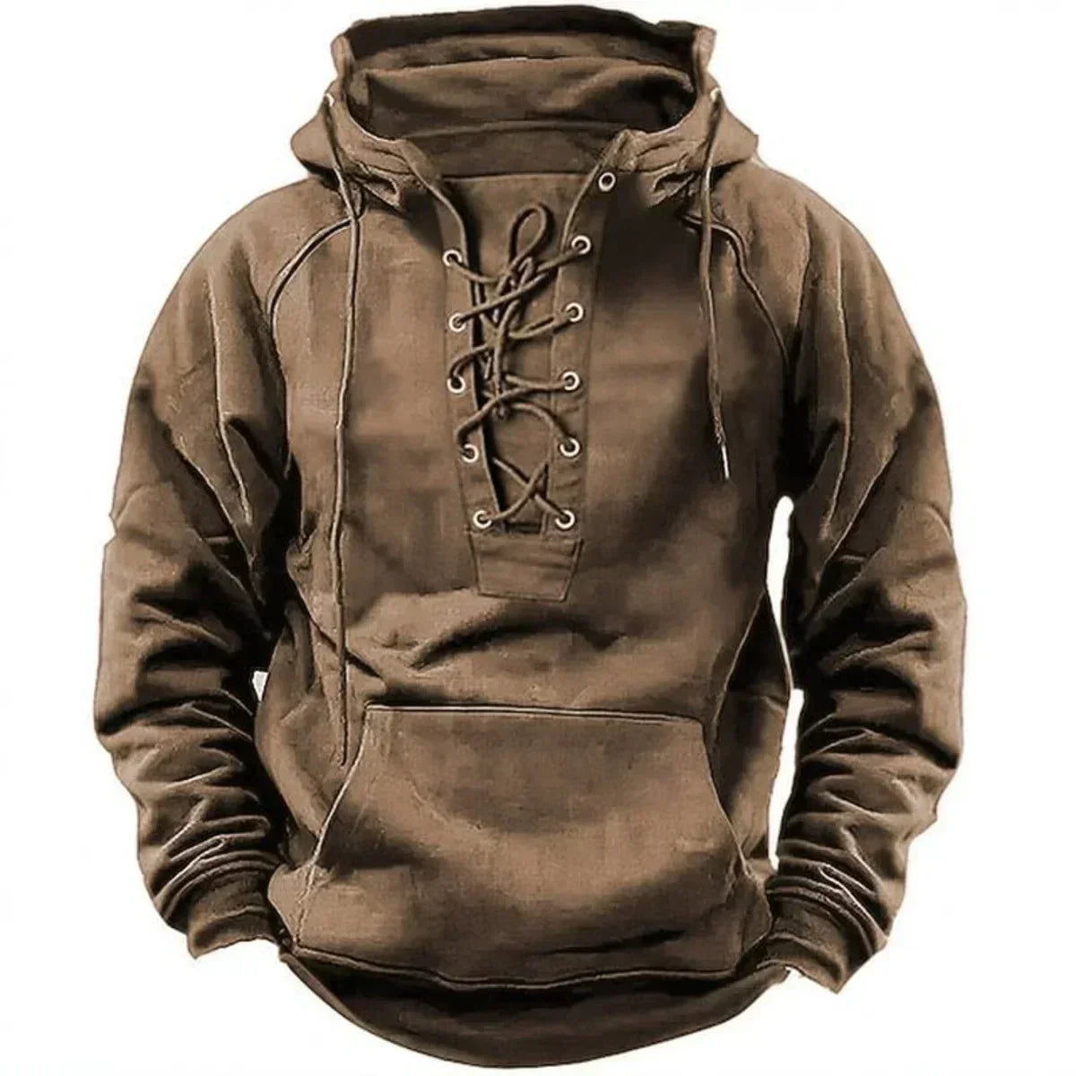 Beeckhoven™ | Robuuste Hoodie Met Vetersluiting