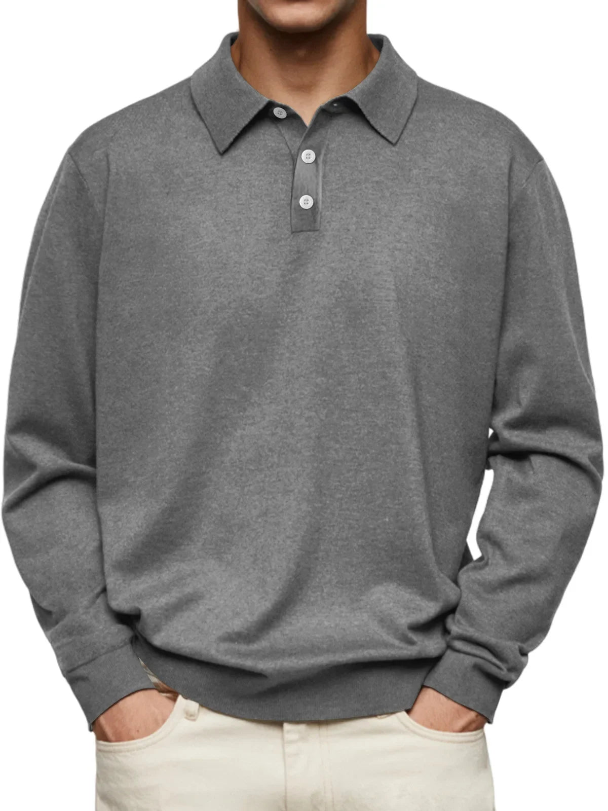 Beeckhoven™ | Casual Poloshirt met Lange Mouwen