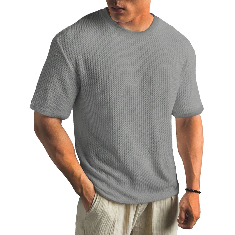 Beeckhoven™ | Wafelgebreid T-Shirt