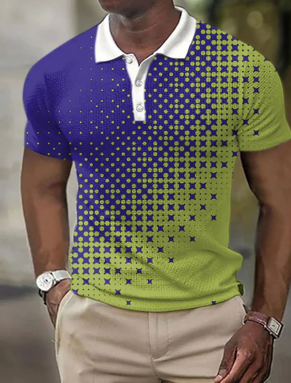 Beeckhoven ™ | Poloshirt Met Sterrenpatroon