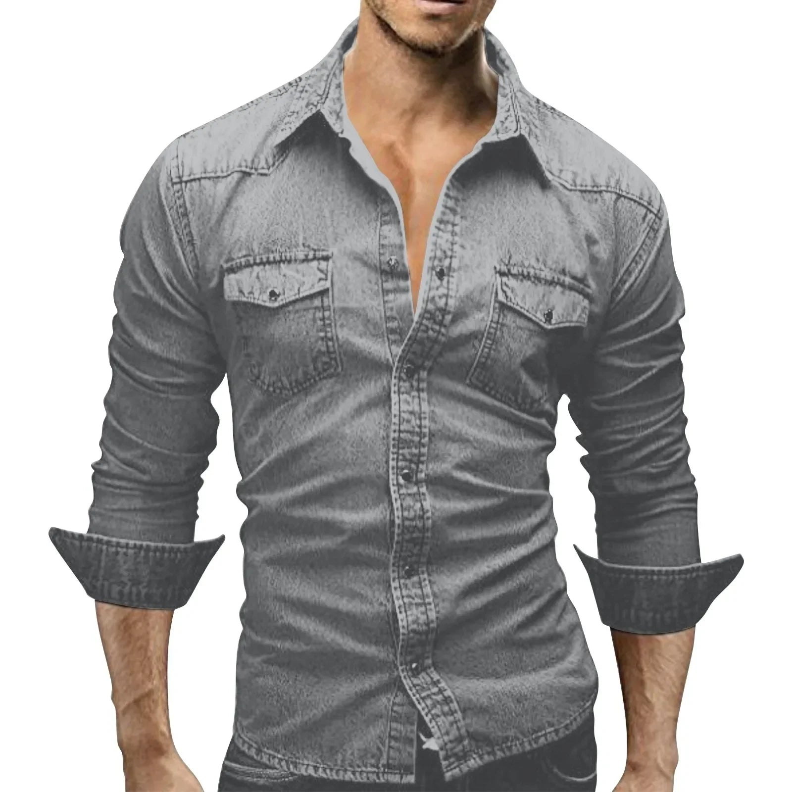 Beeckhoven™ | Stoer Heren Denim Shirt