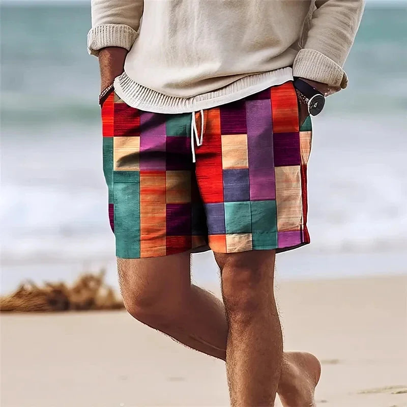 Beeckhoven™ | Kleurrijke Heren Strandbroek