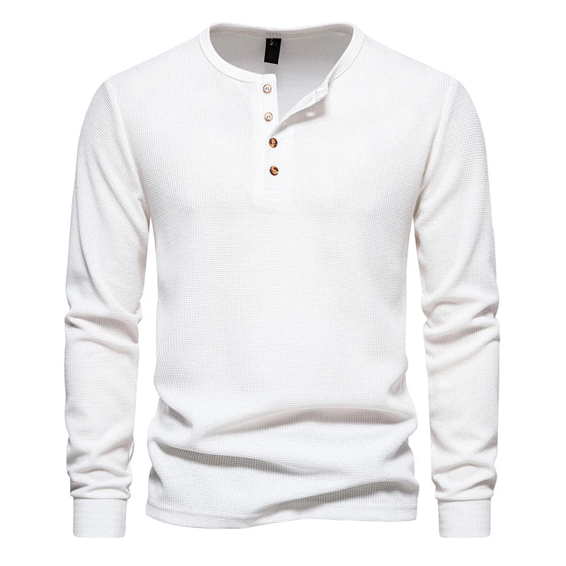 Beeckhoven™ | Stoer Henley T-shirt