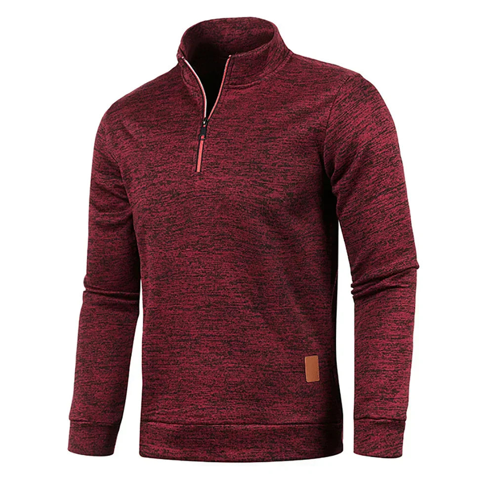 Jude | Sweatshirt met halve rits