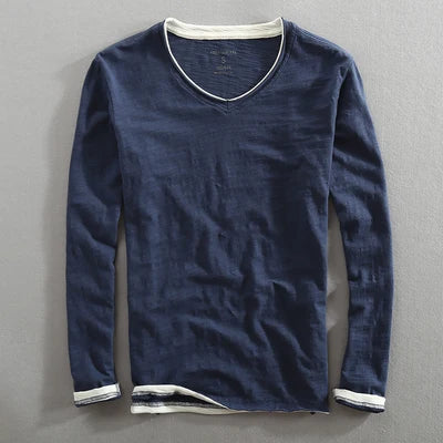 Beeckhoven™ | Katoenen Mannen Shirt Met Lange Mouwen