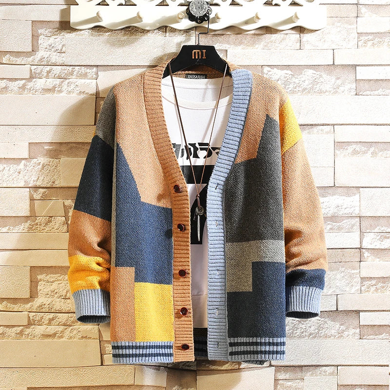 Beeckhoven™ | Kleurrijke Retro Cardigan
