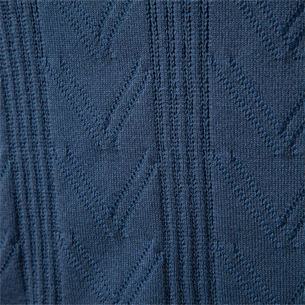 Beeckhoven ™ | Gebreide Luxe Polo Met V-Hals