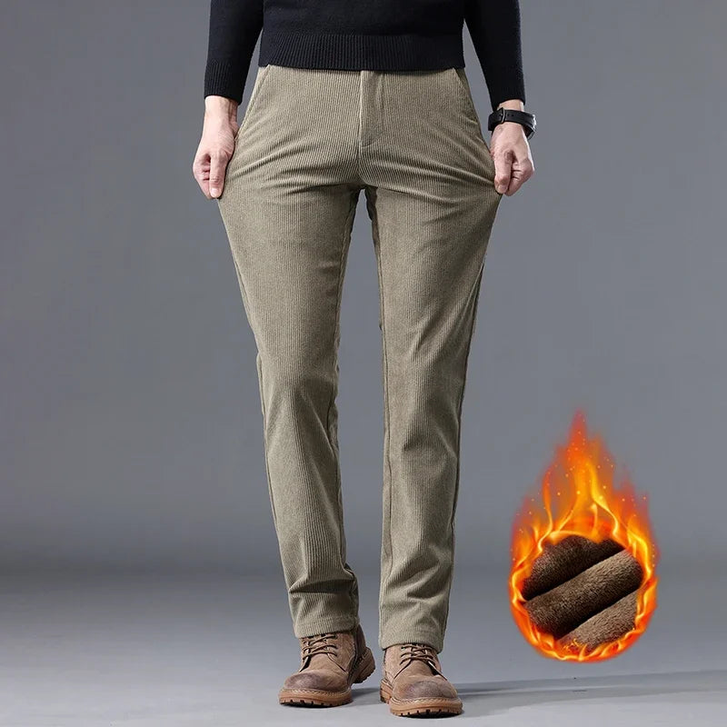 Beeckhoven™ | Gevoerde Corduroy Broek