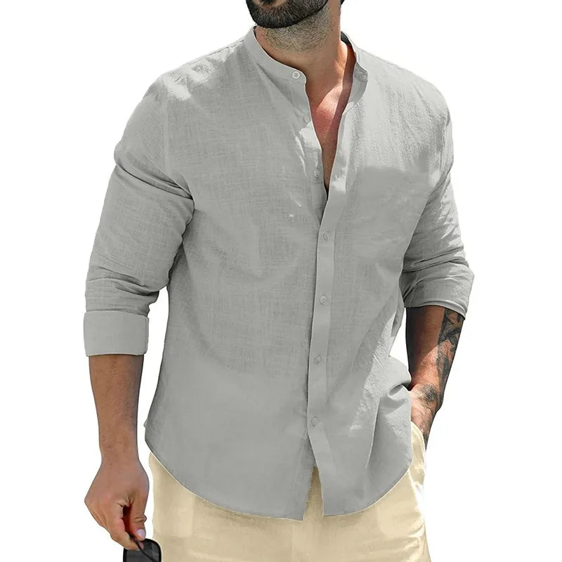 Finn™ | Luxe Linnen Overhemd