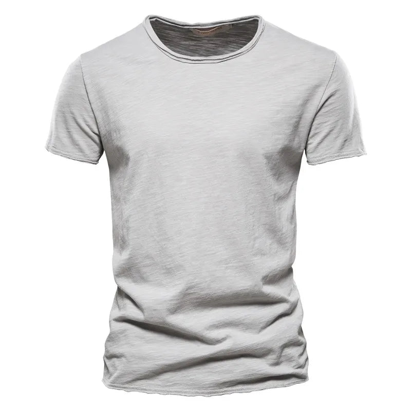 Beeckhoven™ | Katoenen Zomershirt Met Ronde Hals