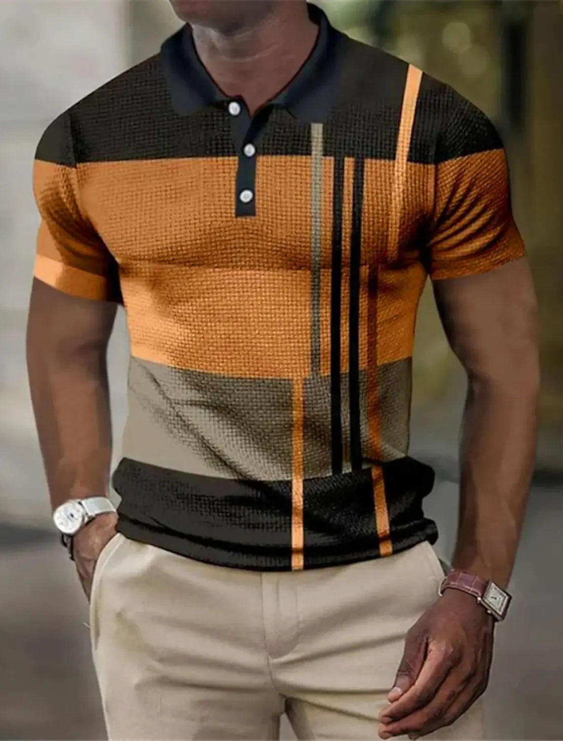 Beeckhoven™ | Gestreept Casual Poloshirt