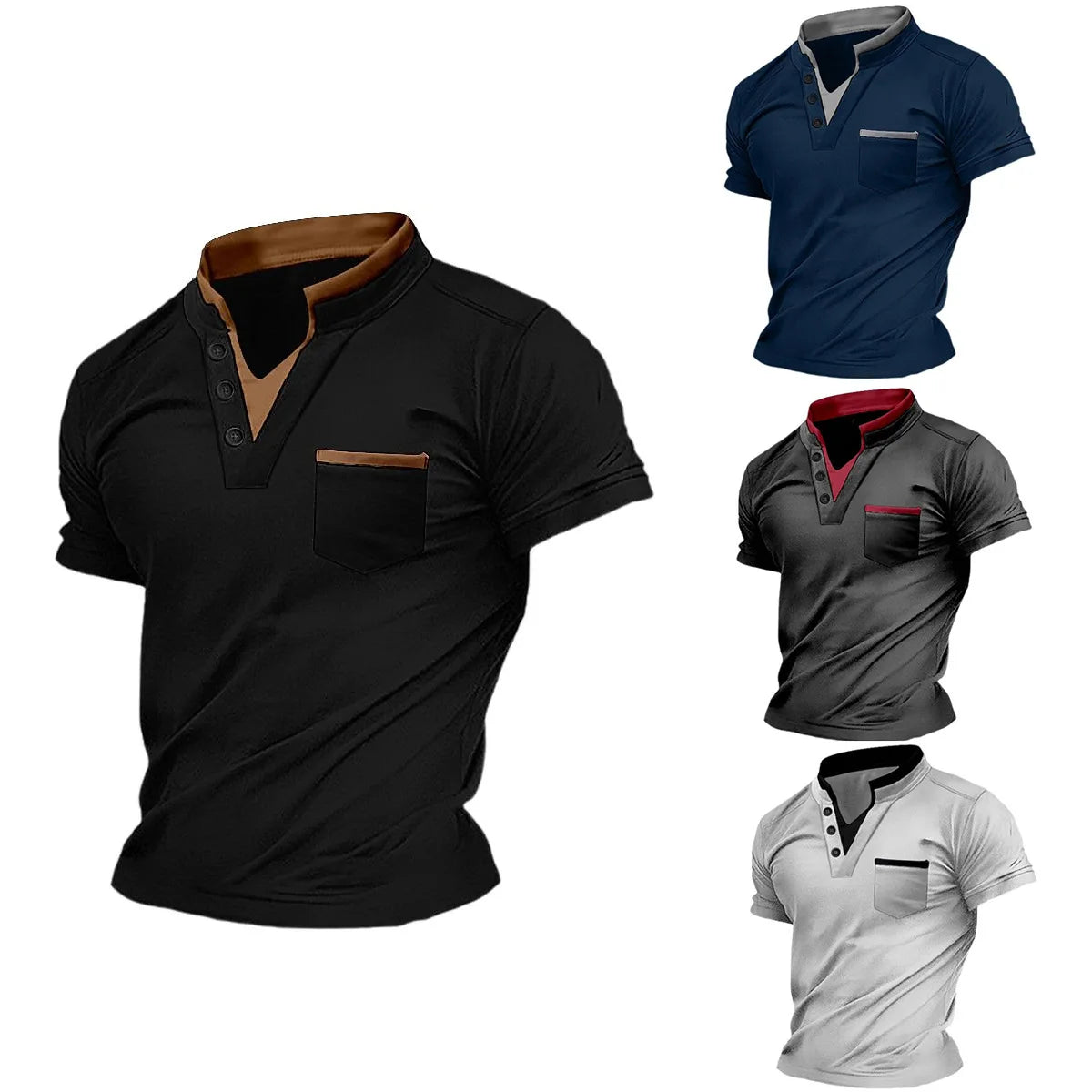 Beeckhoven™ | Heren V-Hals Shirt