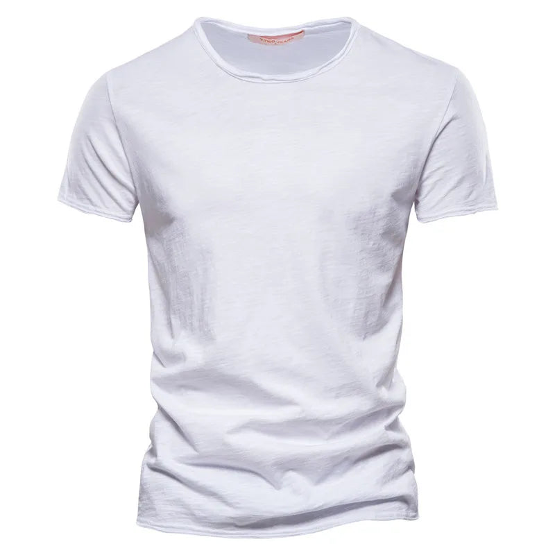 Beeckhoven™ | Katoenen Zomershirt Met Ronde Hals
