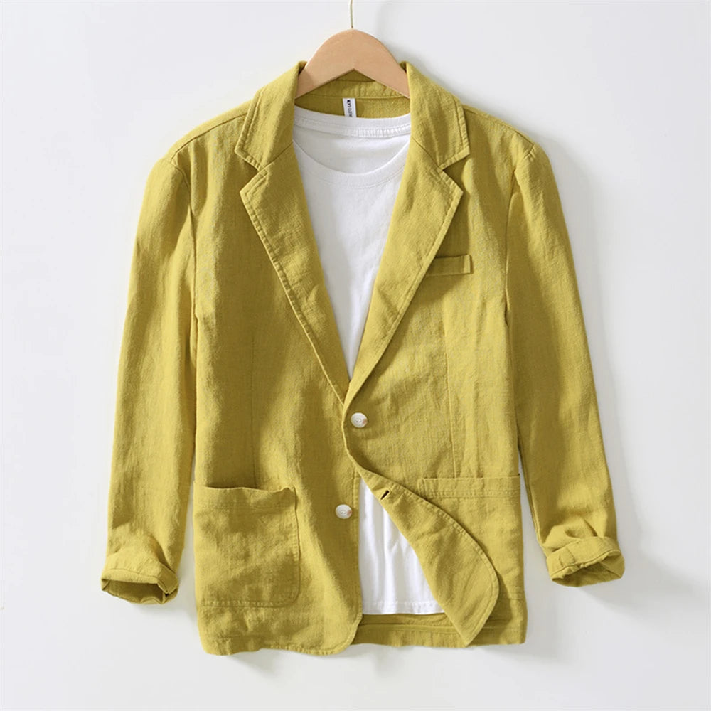 Beeckhoven™ | Linnen Heren Zomerblazer