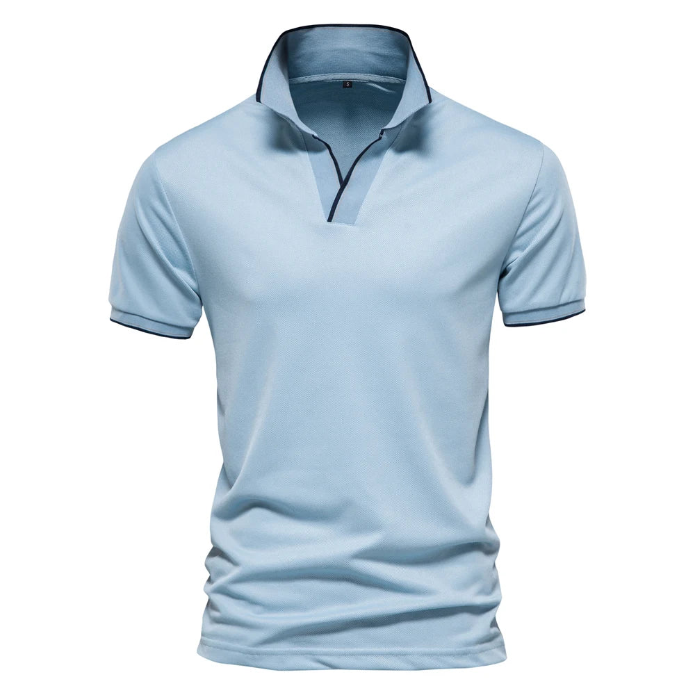 Beeckhoven™ | Heren Polo Met V-hals