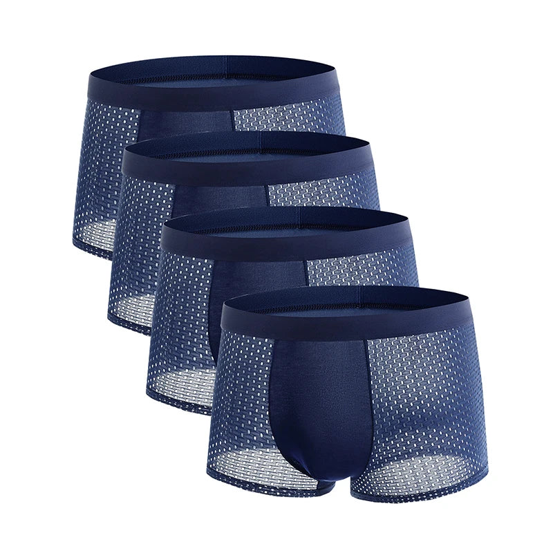 Beeckhoven ™ | Ademende Heren Onderbroeken - 4 Stuks