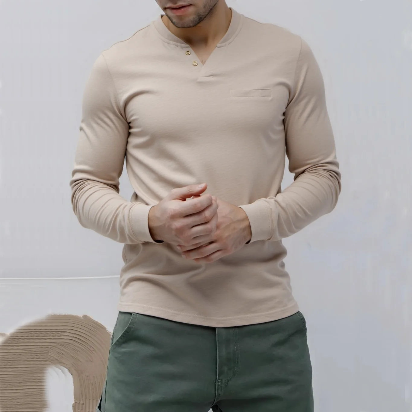 Beeckhoven™ | Causal Katoenen Mannen Shirt