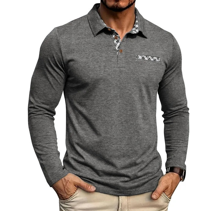 Beeckhoven™ | Stijlvol Mannen Shirt Met Lange Mouwen