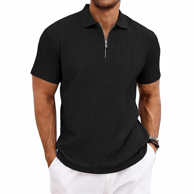 Beeckhoven™ | Moderne Zomer Polo Met Rits