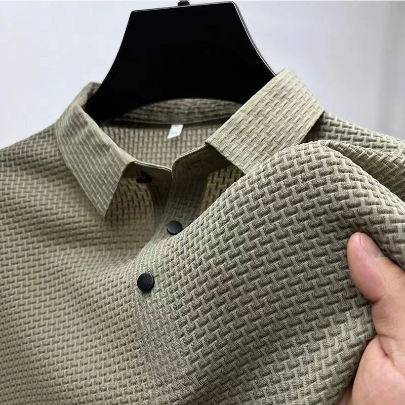 Beeckhoven™ | Moderne Structuur Polo – Comfort & Klasse