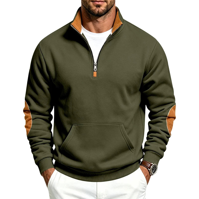 Beeckhoven™ | Casual Heren Sweater Met Rits