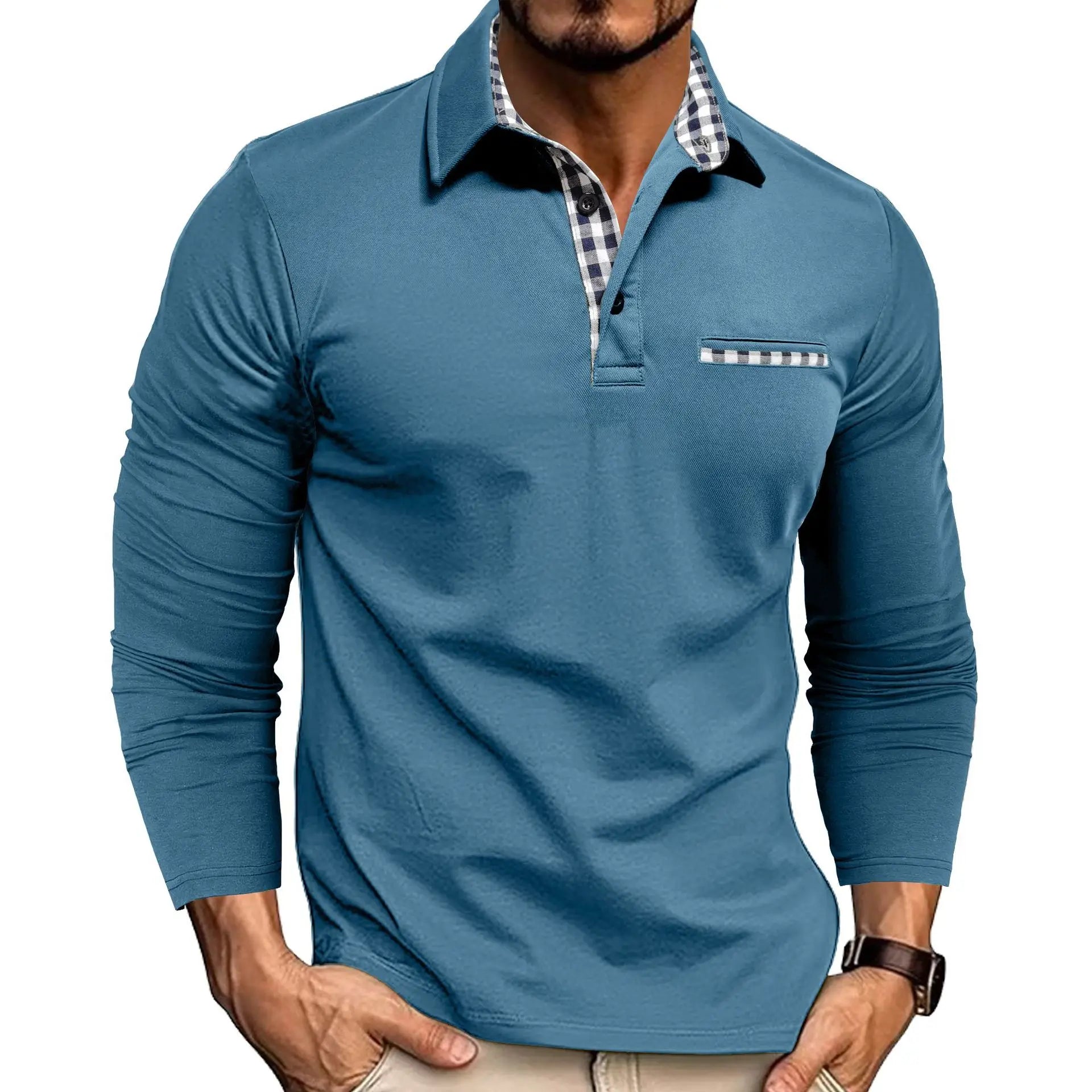 Beeckhoven™ | Klassiek Poloshirt Met Lange Mouwen