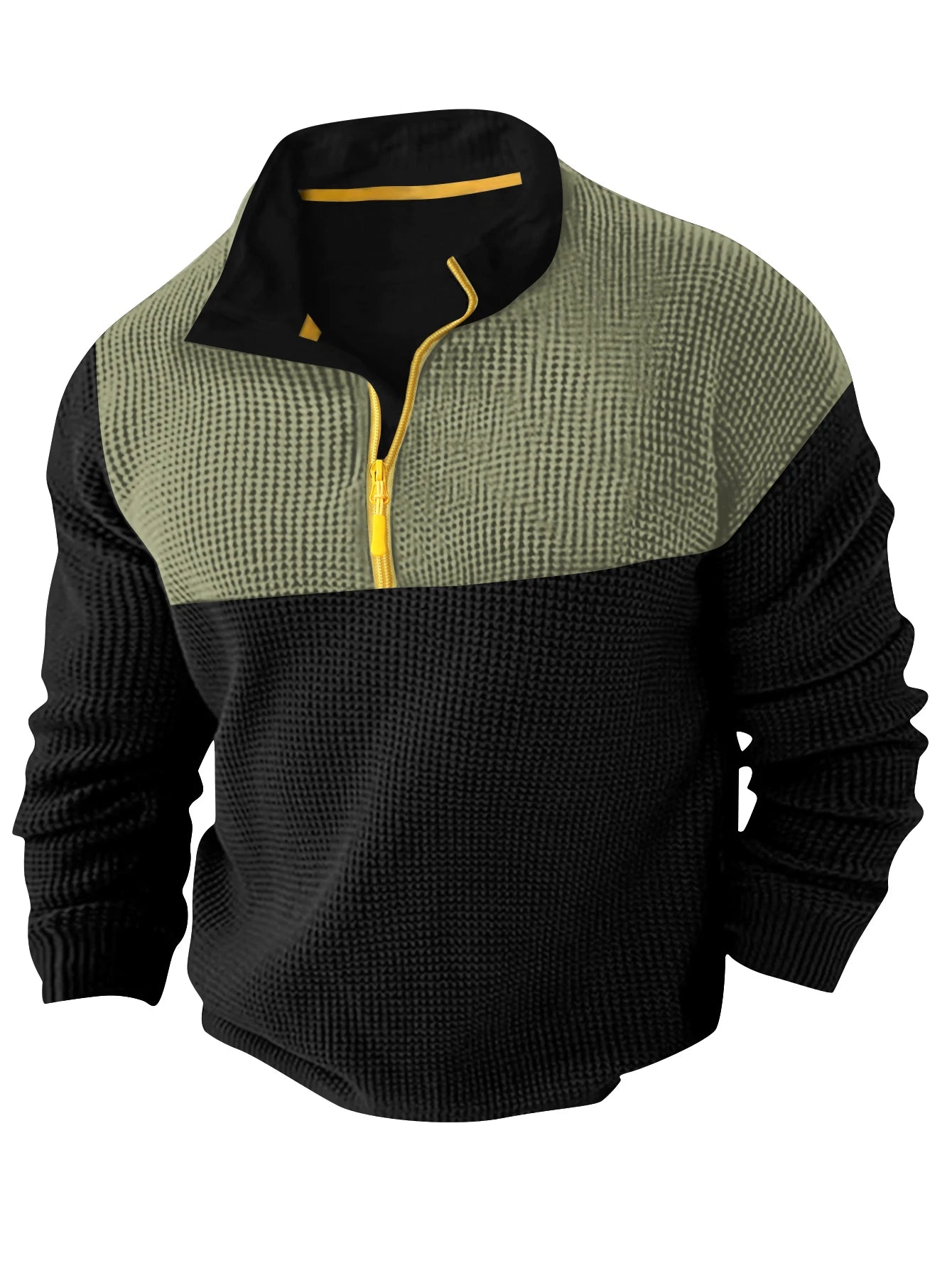 Beeckhoven™ | Geruite Herfst Trui Met Rits