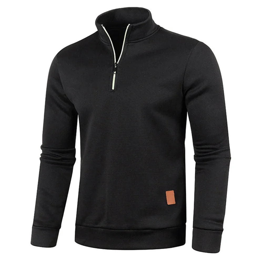 Jude | Sweatshirt met halve rits