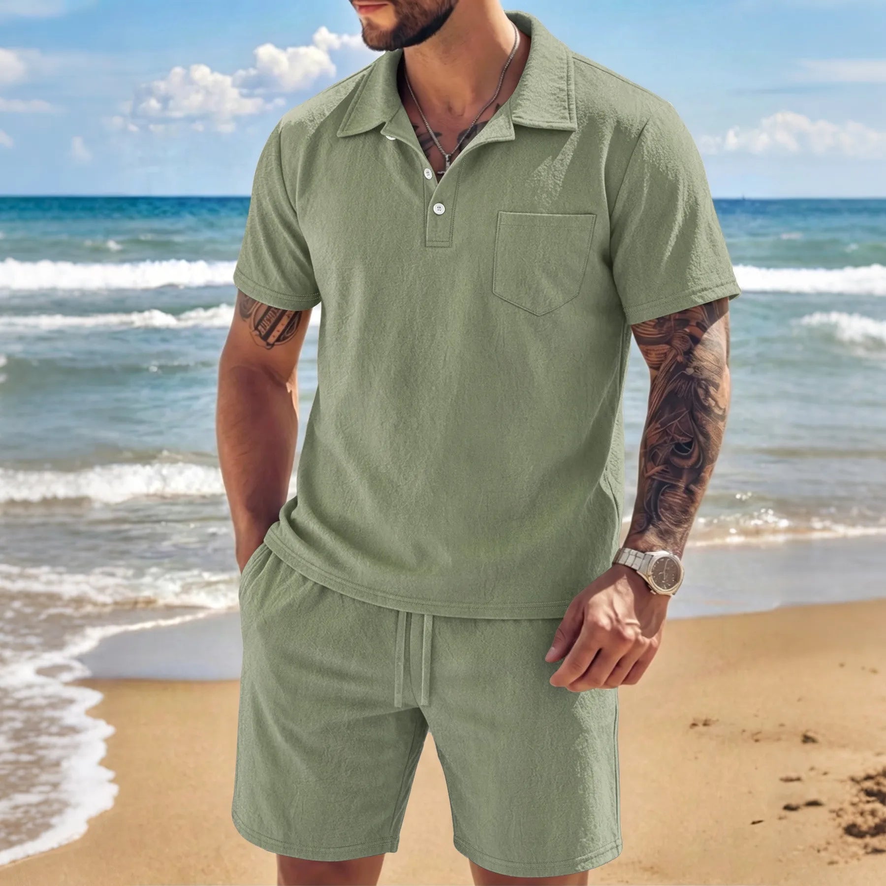 Beeckhoven™ | Casual Twee-Delige Zomerset