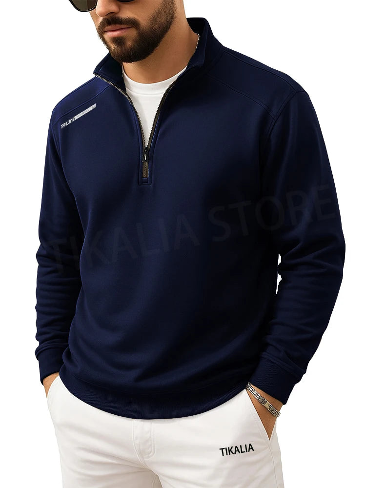 Beeckhoven™ | Herensweatshirt Met Halve Rts